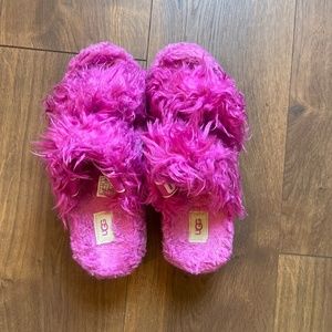 Ugg Fluff Sugar Women Sandal shoes, size 8